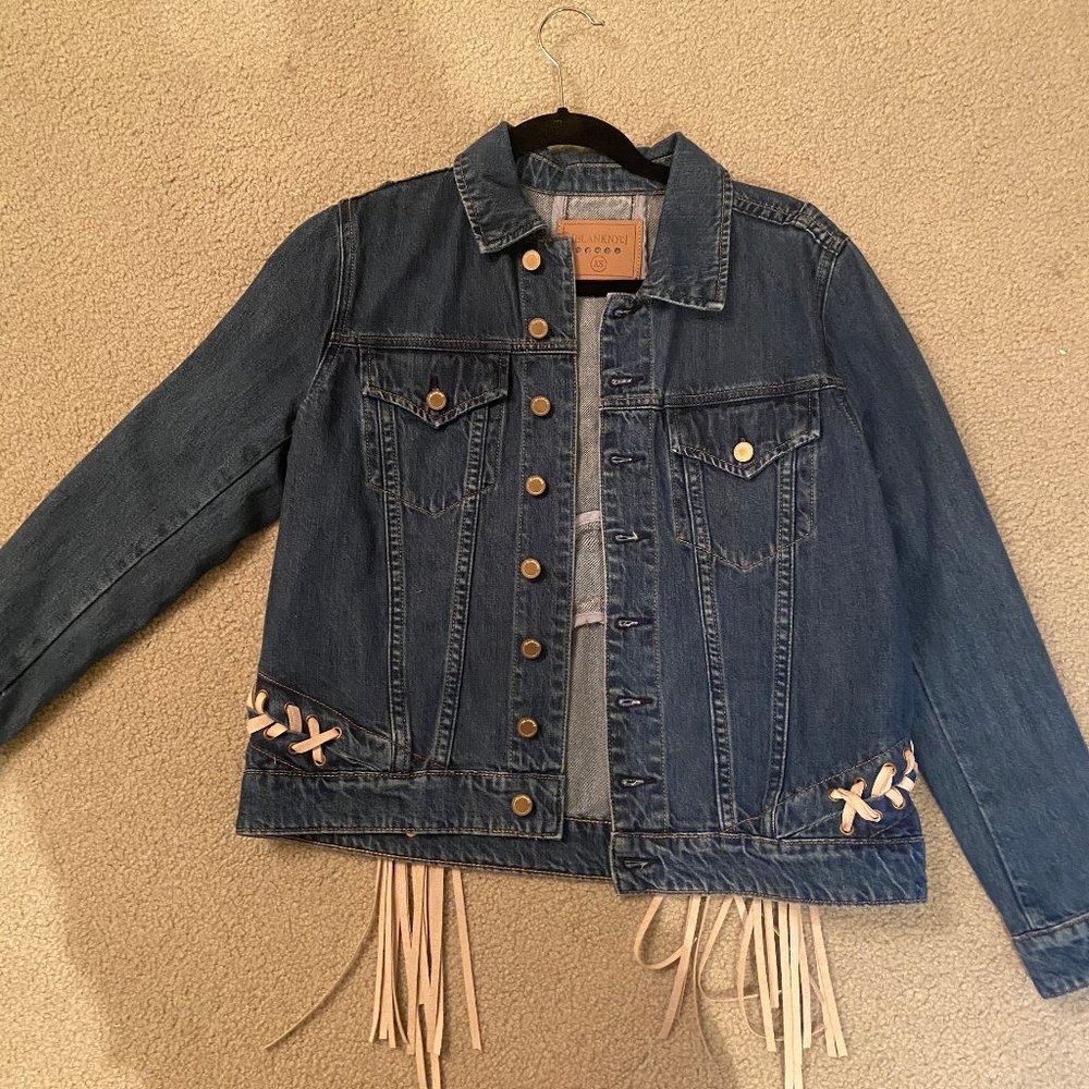 Blue BlankNYC denim jacket - Picture 6 of 6